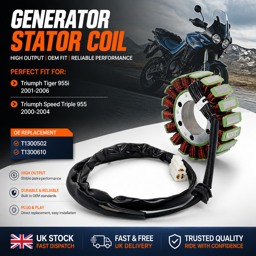 Alternator stator for - stator, triumph
