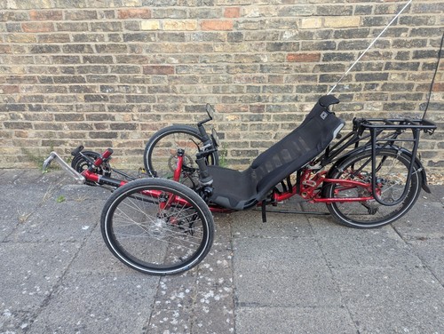 Ice trike sprint recumbent - ice,
