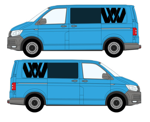 Rear decals panel graphics - rear,