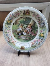 Foxwood Tales Pinic At Foxwood Wedgewood Plate English Fine Bone China