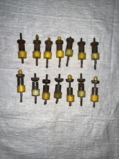 14 X Yellow sheet metal skin pins