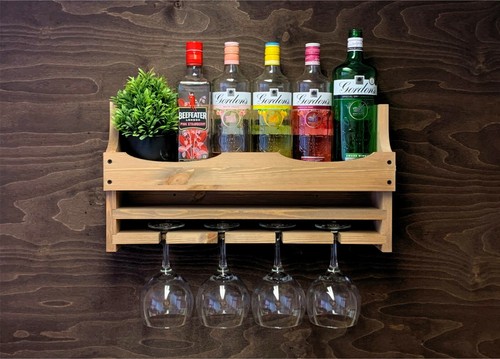 Gin shelf wine - bottle, 4