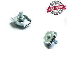 Simplex Duplex Egg Shape U Bolt Steel Wire Grip Grips Clamp Clips Rope Cable