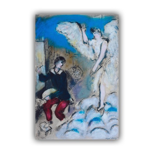 Chagall the vision canvas - the, wall
