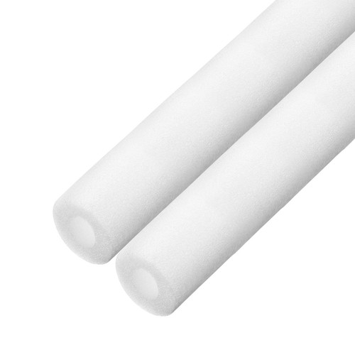 2pcs pipe insulation - foam, tube