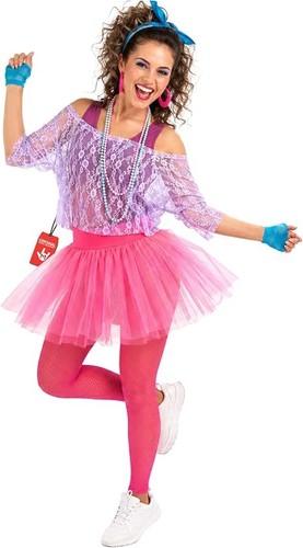 Women 80s party - 80s, tutu
