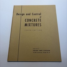 Vintage Concrete Mix Design