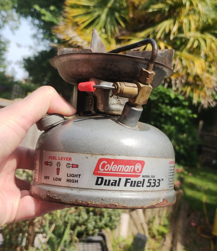Coleman 533 dual fuel - coleman,