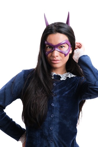 Purple bat girl - girl, barbara