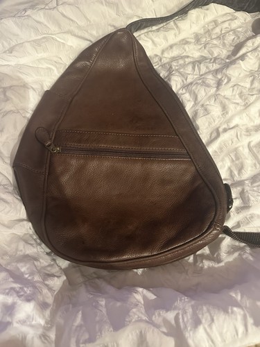 Bean american brown - brown, leather
