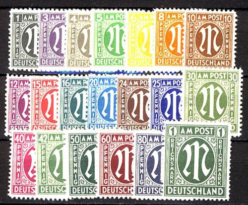 Post german print - german,