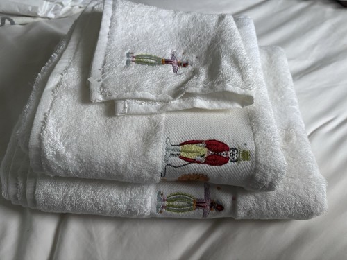 Little white company towels - white,