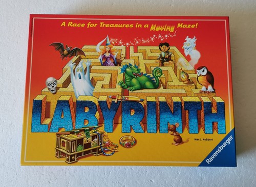 Labyrinth board game made - game, by