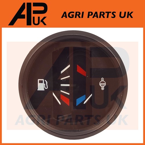 Water temperature fuel gauge - water,
