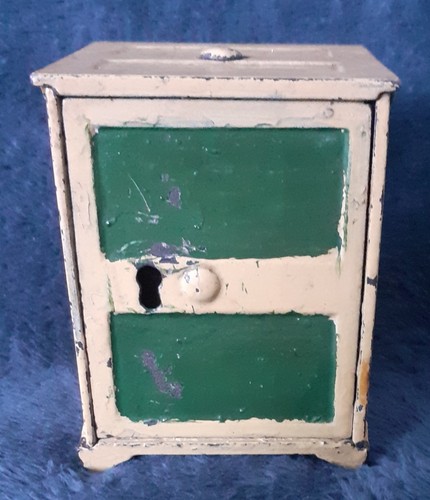 Antique safe deposit money - safe,