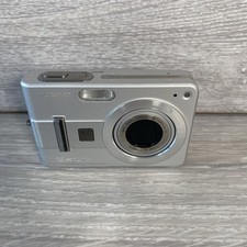 Casio Exilim EX-Z57 5MP Digital Camera silver Tested And Working No charger