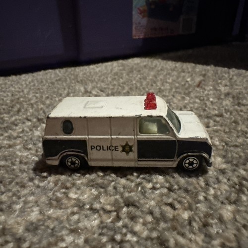 Vintage police van - vintage,