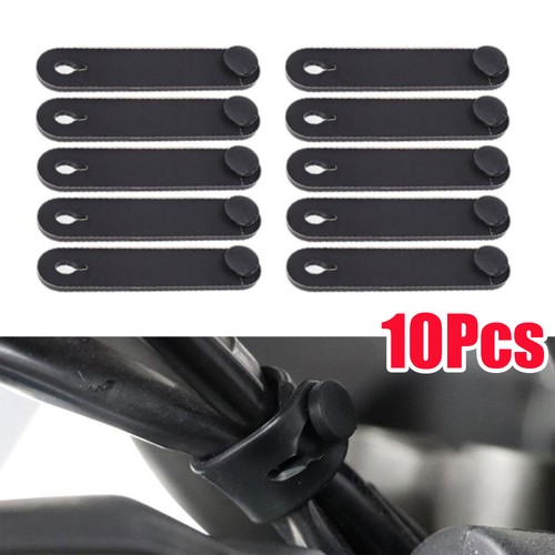 10x black rubber bands - 10x,