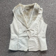 Vintage BHS Faux Fur  Suede