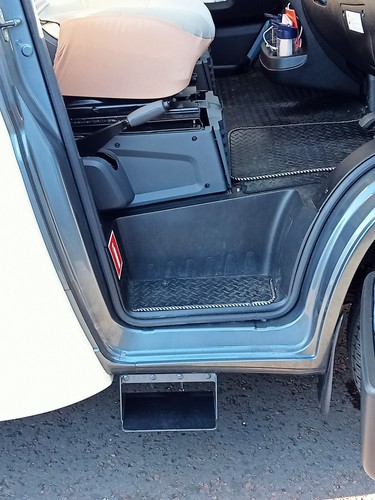 Two motorhome cab step - two....motorhome,