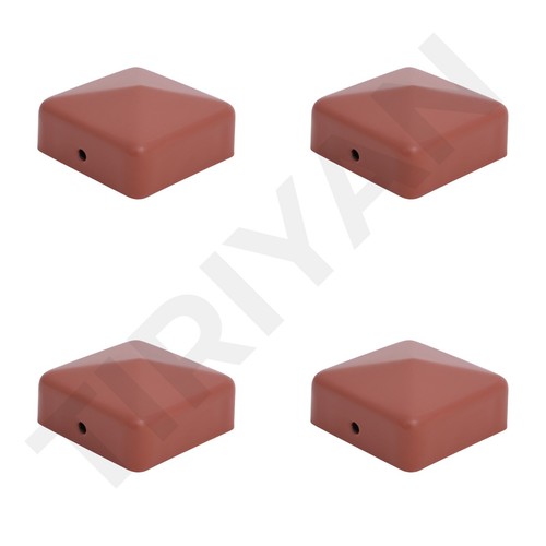 Pyramid square metal brown - pyramid,