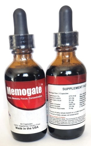 Memogate memory brain focus - memogate-,