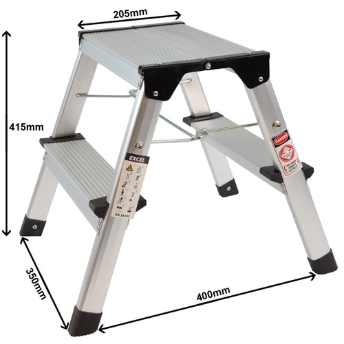 Tread ladder compact folding - ladder,