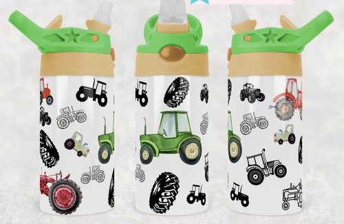 Tractor 12oz kids water - 12oz, bottle
