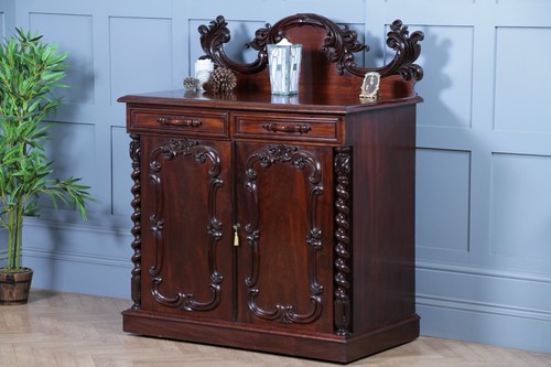 Antique c1830 belgian mahogany - c1830,
