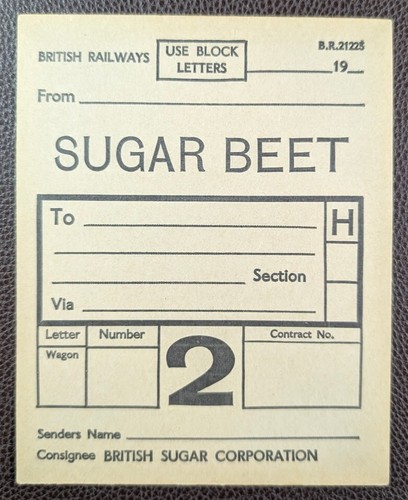 Vintage british railways sugar - vintage,