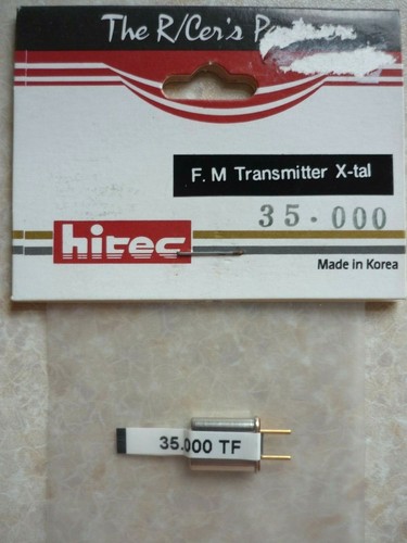 Hitec 35mhz transmitter tx - hitec,