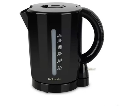 Cookworks electric jug - 1.7l,