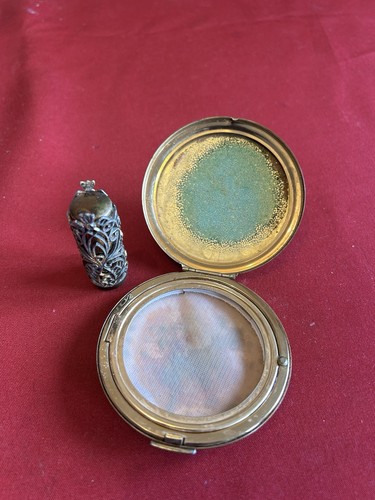 Vintage lipstick holder and - vintage,