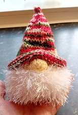 Handmade Knitted Gonk/Gnome Chocolate Orange Cover.  Brand New.