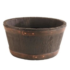 Round Oakwood Effect Barrel