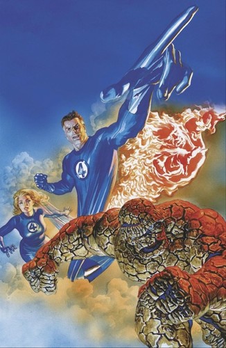 Fantastic four alex ross - four,