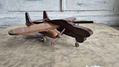Vintage toy aeroplane - vintage,