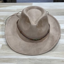 Cowboy Hat for Women and Men Wide Brim Outdoor Suede Hat Classic