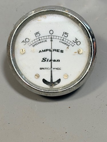 Sifam amp ammeter - 30-0-30,
