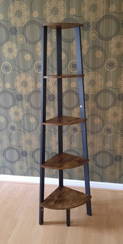 Corner ladder bookcase vintage - corner,