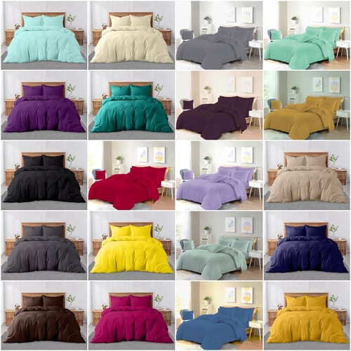Plain dyed duvet - duvet, cover