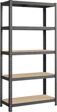 5-Tier Shelving Unit, Steel Shelving Unit for Storage