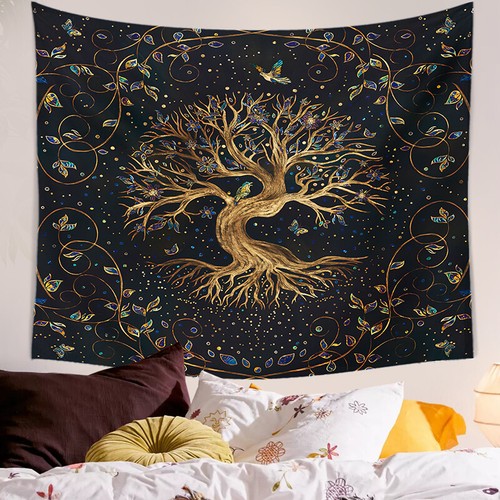 Tree life wall fabric - tree,