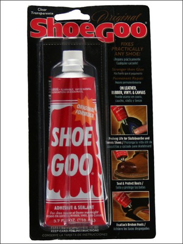 Shoe goo repair - -,