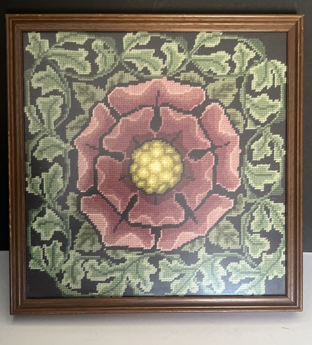 Framed tapestry floral arts - framed,