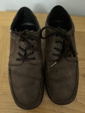 Hotter Men’s Brown Leather Shoes Size 8