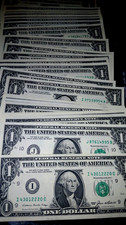 US CURRENCY LOT OF 35