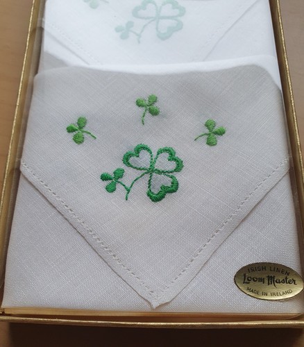 Vintage boxed irish linen - vintage,