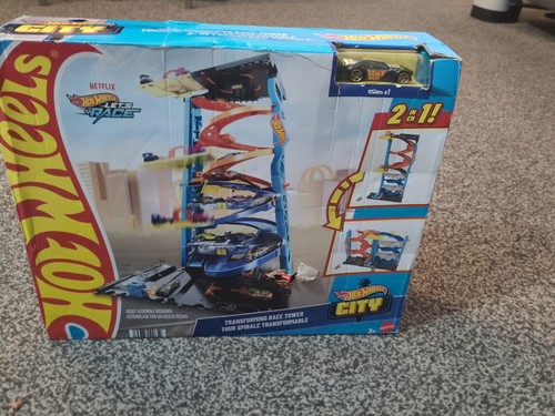 Hot wheels city - wheels, racetrack
