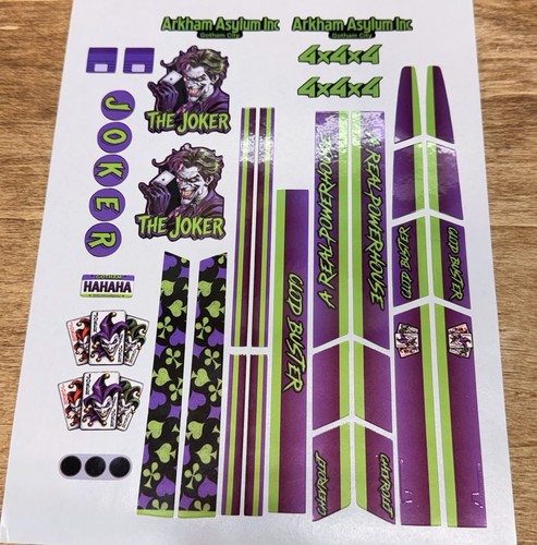 Clodbuster joker decal sheet - clodbuster,